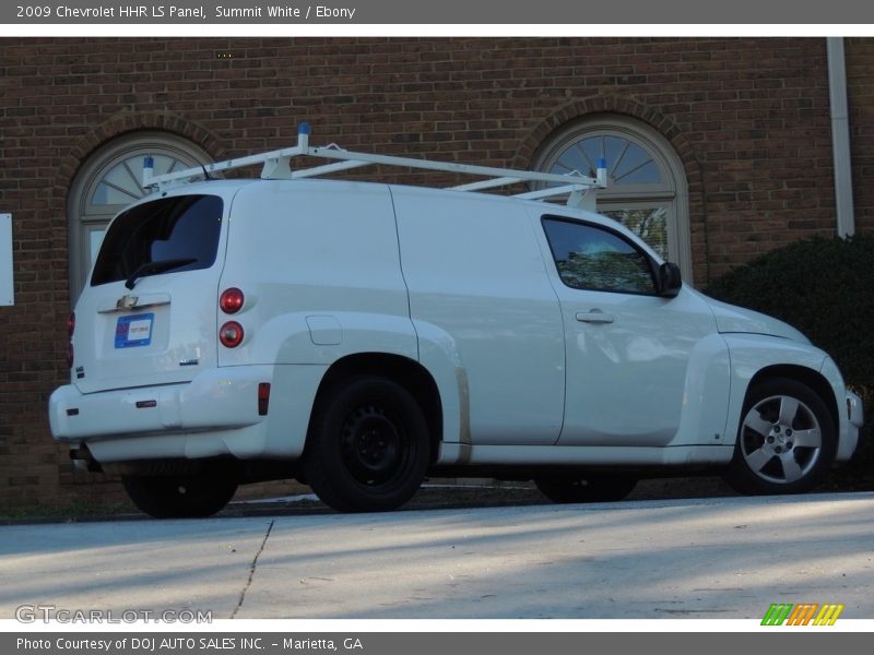 Summit White / Ebony 2009 Chevrolet HHR LS Panel