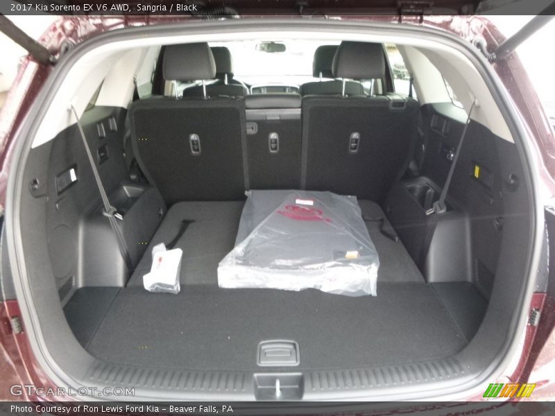 Sangria / Black 2017 Kia Sorento EX V6 AWD