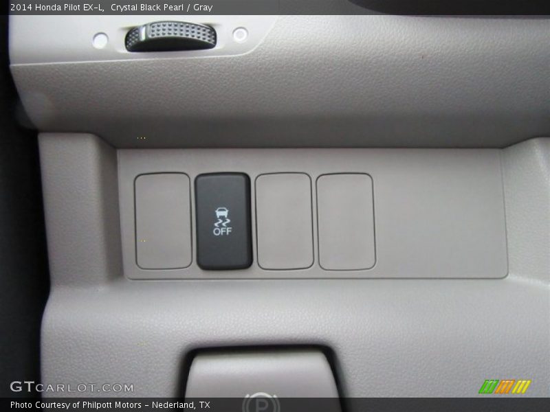 Crystal Black Pearl / Gray 2014 Honda Pilot EX-L