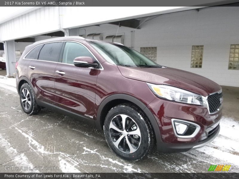 Front 3/4 View of 2017 Sorento EX V6 AWD