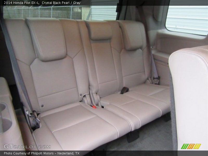 Crystal Black Pearl / Gray 2014 Honda Pilot EX-L