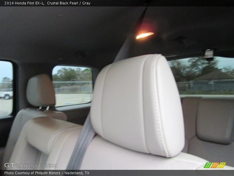 Crystal Black Pearl / Gray 2014 Honda Pilot EX-L