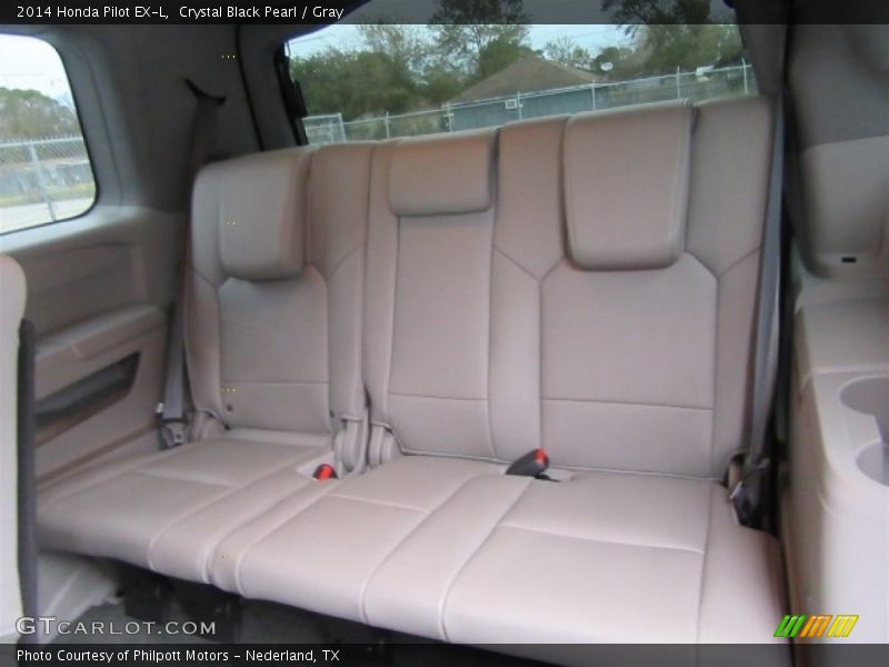 Crystal Black Pearl / Gray 2014 Honda Pilot EX-L