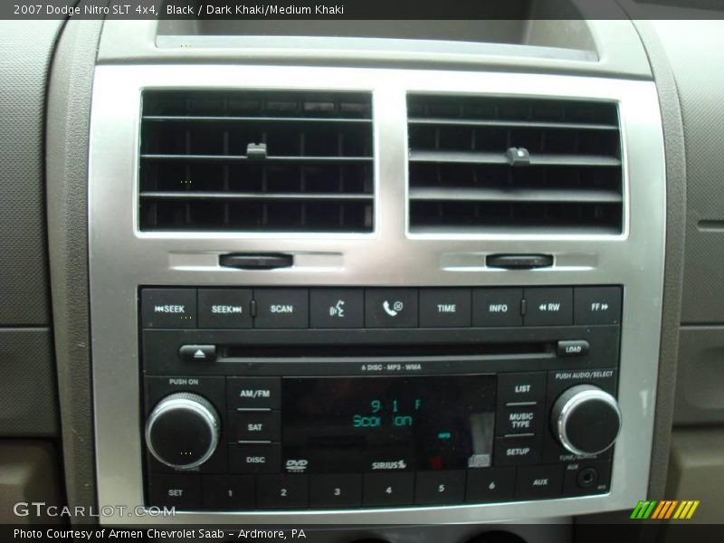 Black / Dark Khaki/Medium Khaki 2007 Dodge Nitro SLT 4x4