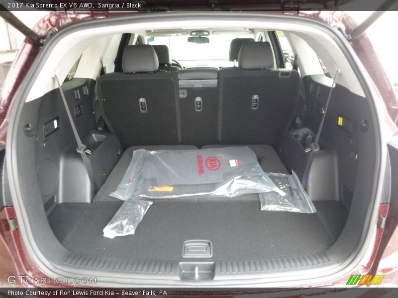 Sangria / Black 2017 Kia Sorento EX V6 AWD