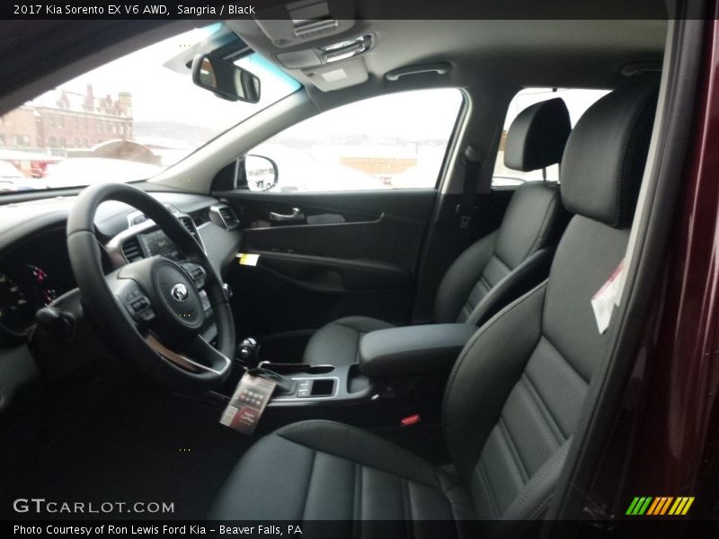 Sangria / Black 2017 Kia Sorento EX V6 AWD