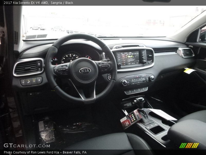 Sangria / Black 2017 Kia Sorento EX V6 AWD