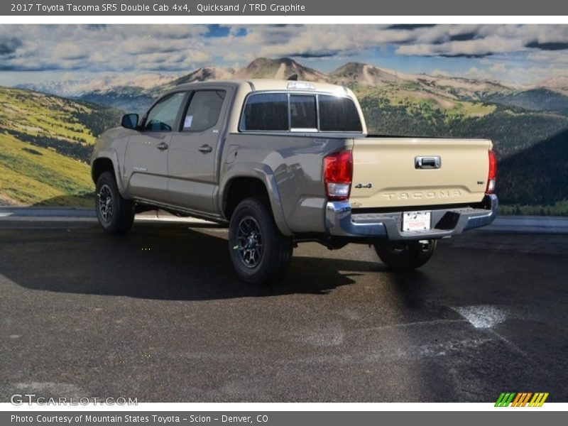 Quicksand / TRD Graphite 2017 Toyota Tacoma SR5 Double Cab 4x4