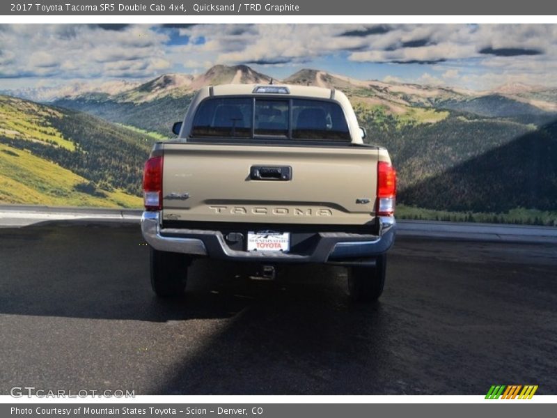 Quicksand / TRD Graphite 2017 Toyota Tacoma SR5 Double Cab 4x4