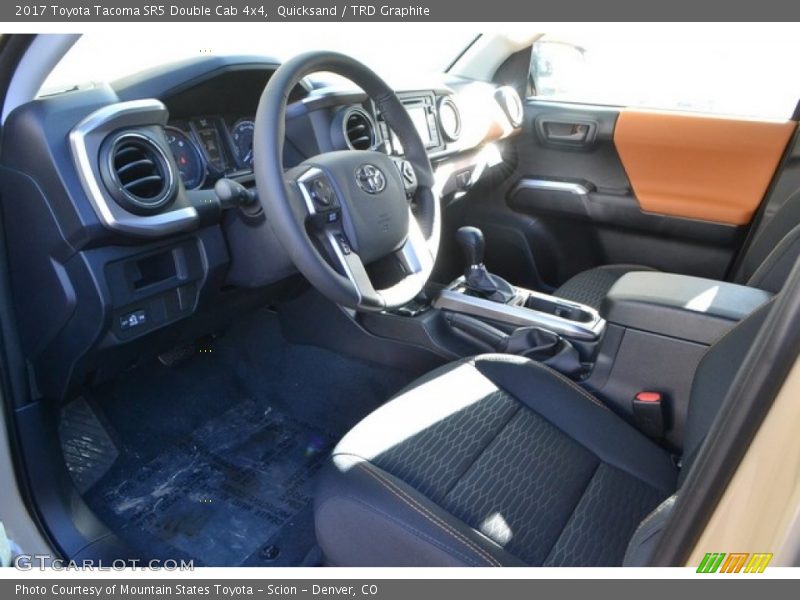 Quicksand / TRD Graphite 2017 Toyota Tacoma SR5 Double Cab 4x4