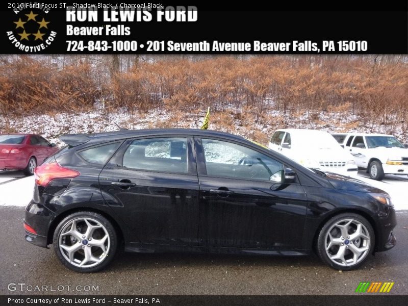 Shadow Black / Charcoal Black 2016 Ford Focus ST