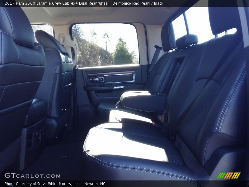 Delmonico Red Pearl / Black 2017 Ram 3500 Laramie Crew Cab 4x4 Dual Rear Wheel