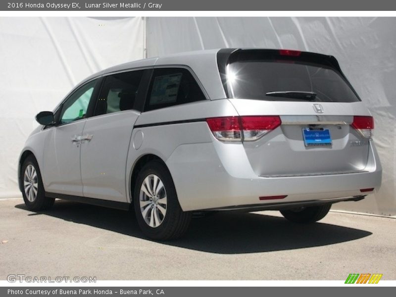 Lunar Silver Metallic / Gray 2016 Honda Odyssey EX