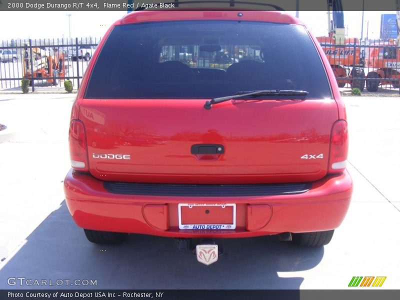 Flame Red / Agate Black 2000 Dodge Durango R/T 4x4