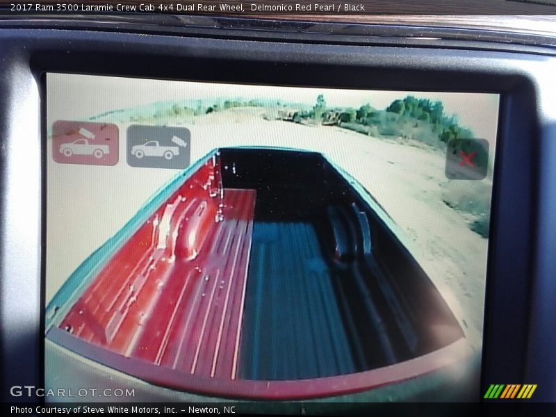 Delmonico Red Pearl / Black 2017 Ram 3500 Laramie Crew Cab 4x4 Dual Rear Wheel