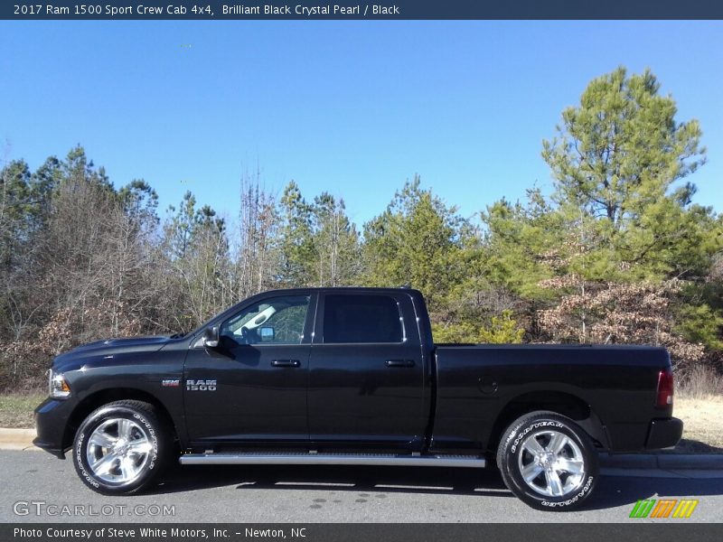  2017 1500 Sport Crew Cab 4x4 Brilliant Black Crystal Pearl