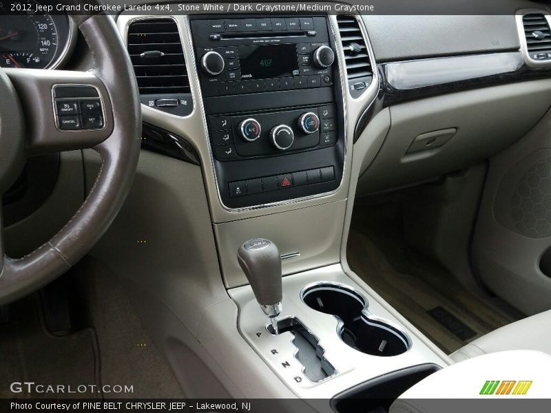 Stone White / Dark Graystone/Medium Graystone 2012 Jeep Grand Cherokee Laredo 4x4