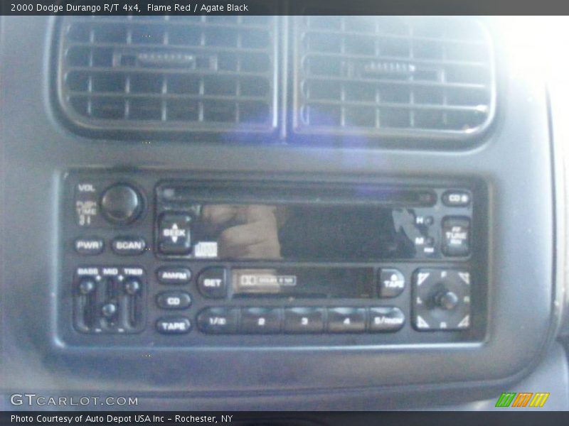 Flame Red / Agate Black 2000 Dodge Durango R/T 4x4