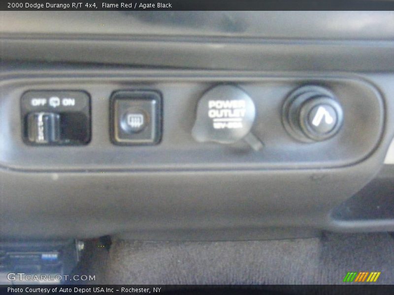Flame Red / Agate Black 2000 Dodge Durango R/T 4x4