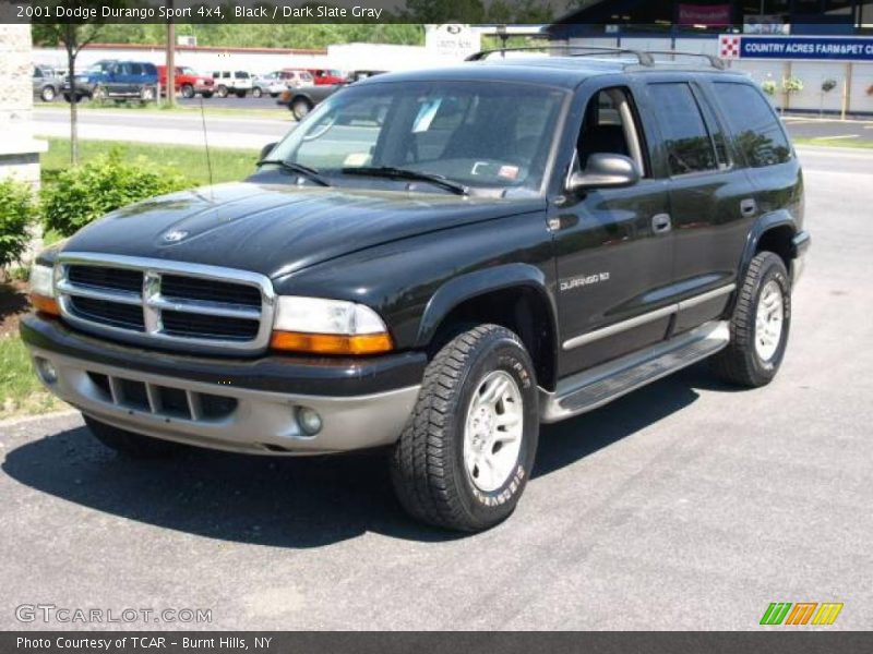 Black / Dark Slate Gray 2001 Dodge Durango Sport 4x4