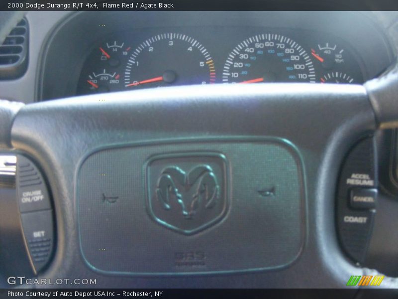 Flame Red / Agate Black 2000 Dodge Durango R/T 4x4