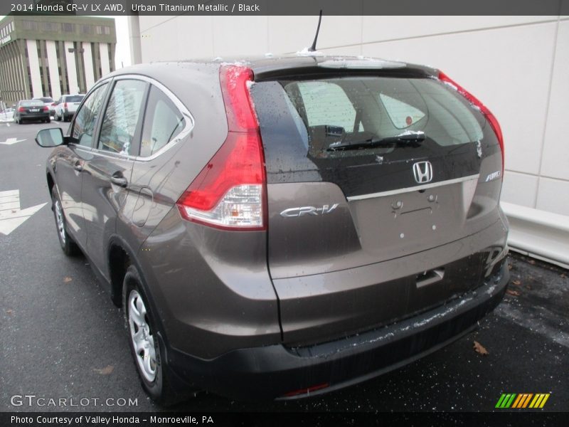 Urban Titanium Metallic / Black 2014 Honda CR-V LX AWD