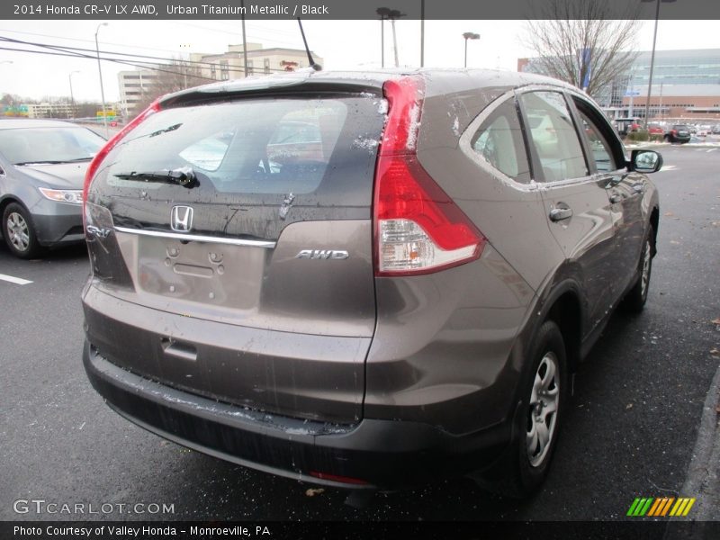 Urban Titanium Metallic / Black 2014 Honda CR-V LX AWD