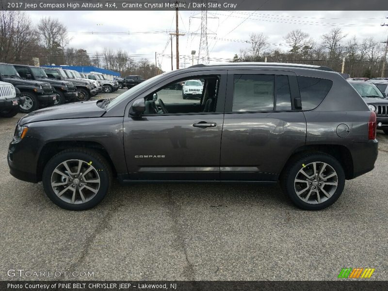 Granite Crystal Metallic / Dark Slate Gray 2017 Jeep Compass High Altitude 4x4