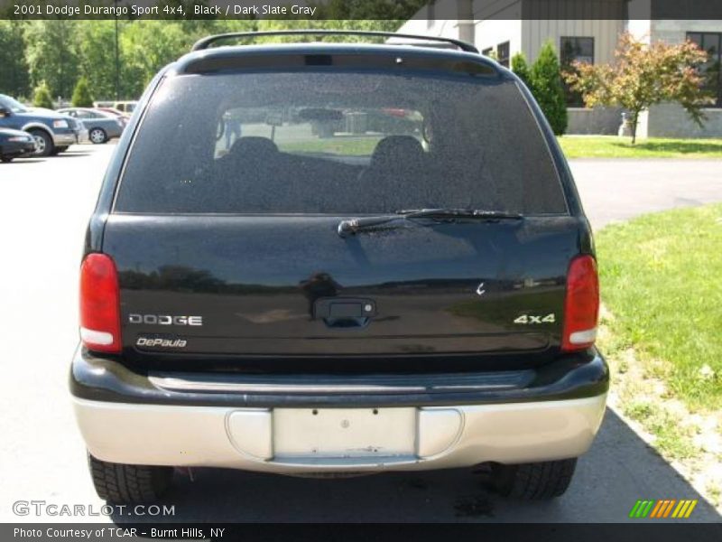 Black / Dark Slate Gray 2001 Dodge Durango Sport 4x4