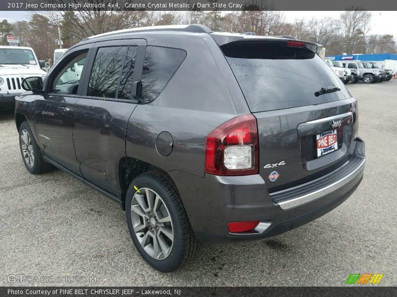 Granite Crystal Metallic / Dark Slate Gray 2017 Jeep Compass High Altitude 4x4