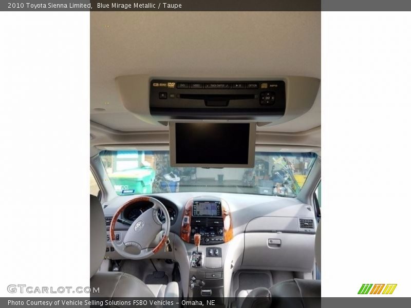 Blue Mirage Metallic / Taupe 2010 Toyota Sienna Limited