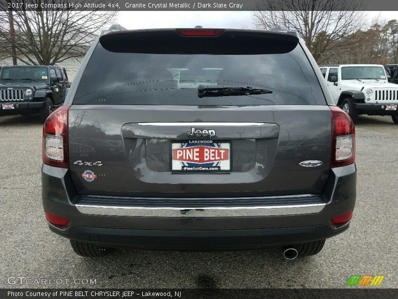 Granite Crystal Metallic / Dark Slate Gray 2017 Jeep Compass High Altitude 4x4