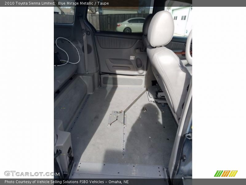 Blue Mirage Metallic / Taupe 2010 Toyota Sienna Limited