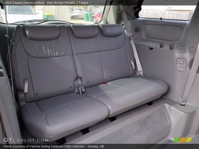 Blue Mirage Metallic / Taupe 2010 Toyota Sienna Limited