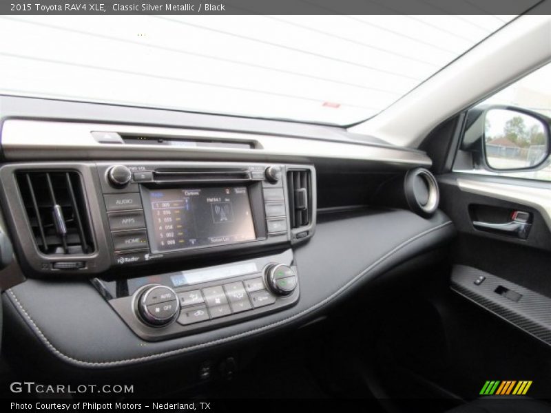 Classic Silver Metallic / Black 2015 Toyota RAV4 XLE