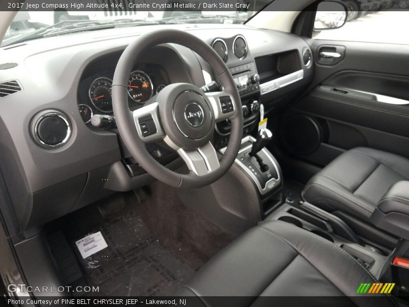 Granite Crystal Metallic / Dark Slate Gray 2017 Jeep Compass High Altitude 4x4