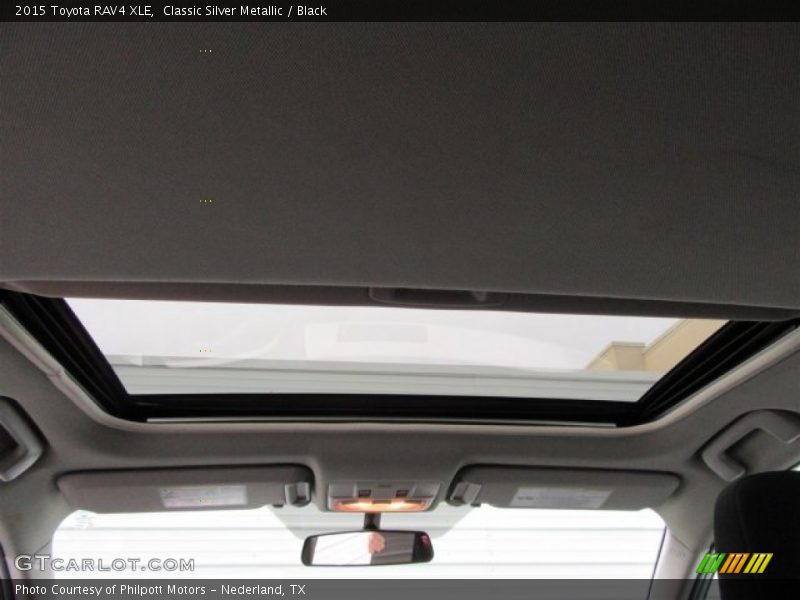 Classic Silver Metallic / Black 2015 Toyota RAV4 XLE