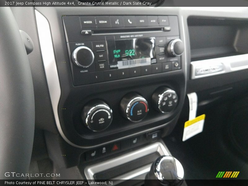 Granite Crystal Metallic / Dark Slate Gray 2017 Jeep Compass High Altitude 4x4