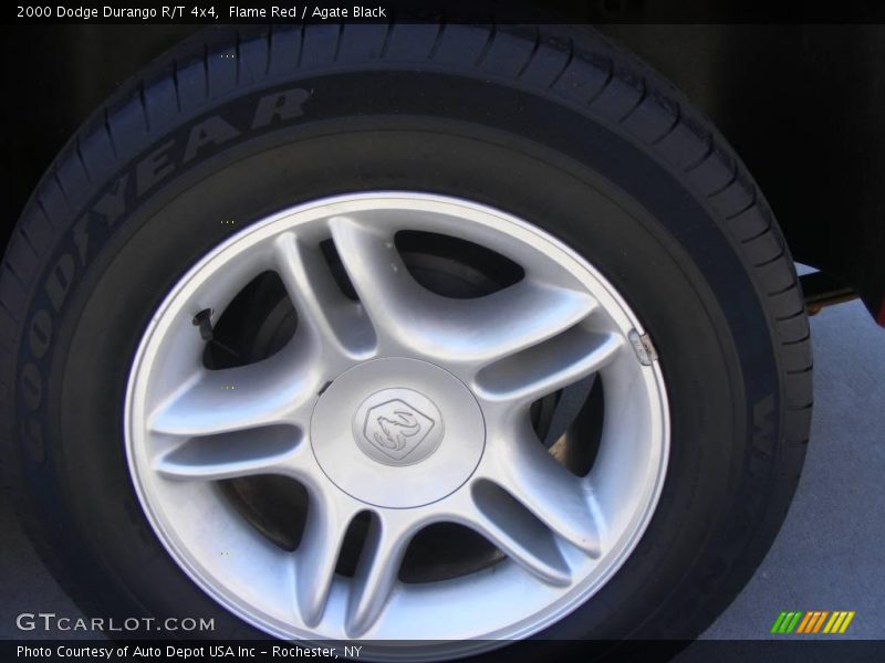 Flame Red / Agate Black 2000 Dodge Durango R/T 4x4