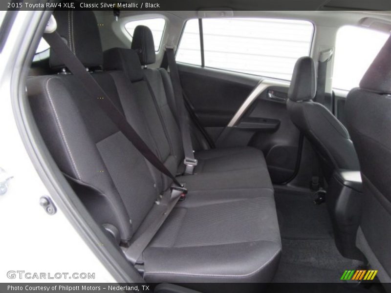 Classic Silver Metallic / Black 2015 Toyota RAV4 XLE