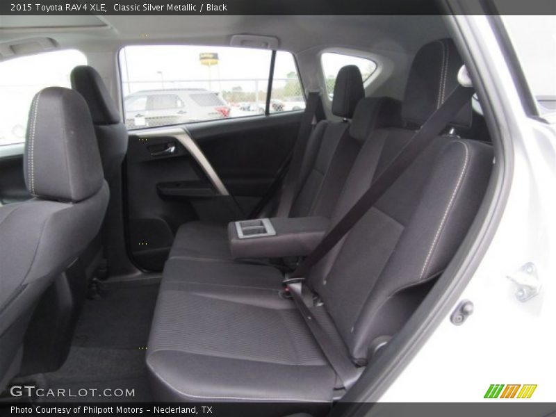 Classic Silver Metallic / Black 2015 Toyota RAV4 XLE