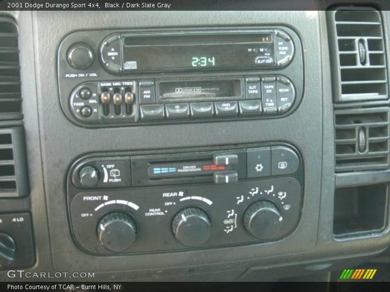 Black / Dark Slate Gray 2001 Dodge Durango Sport 4x4