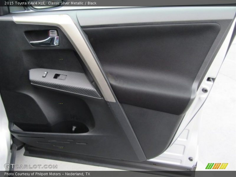 Classic Silver Metallic / Black 2015 Toyota RAV4 XLE