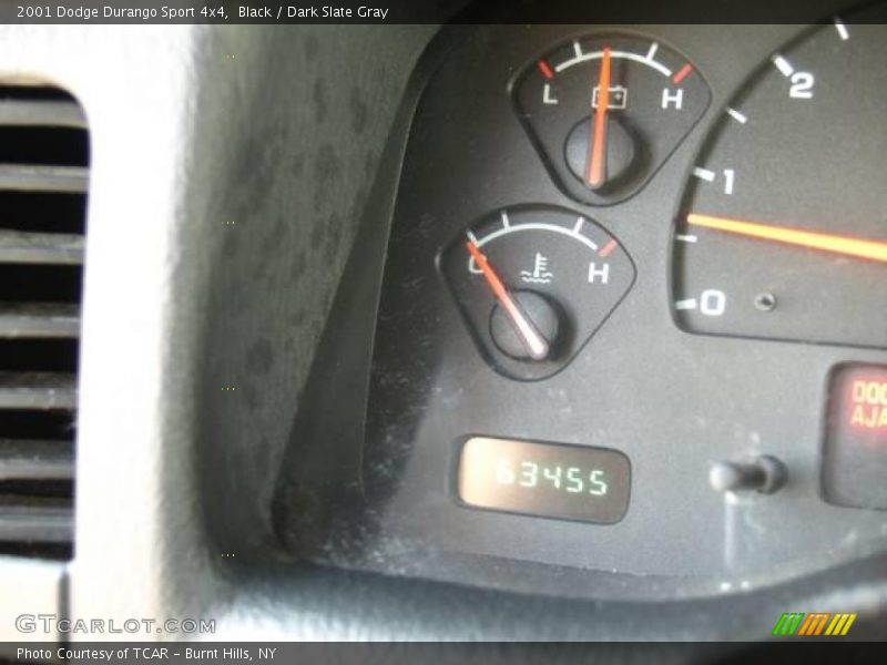 Black / Dark Slate Gray 2001 Dodge Durango Sport 4x4