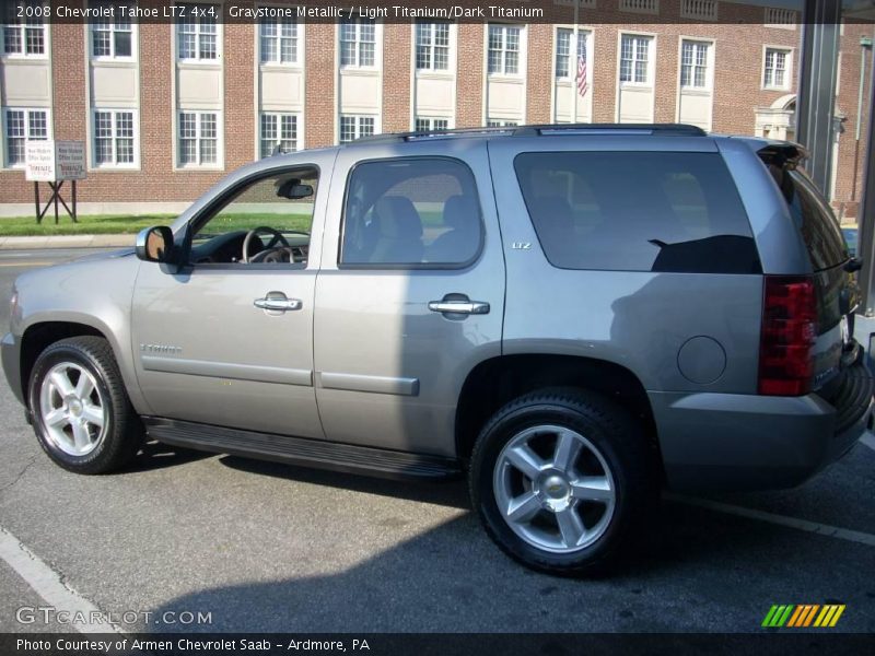 Graystone Metallic / Light Titanium/Dark Titanium 2008 Chevrolet Tahoe LTZ 4x4