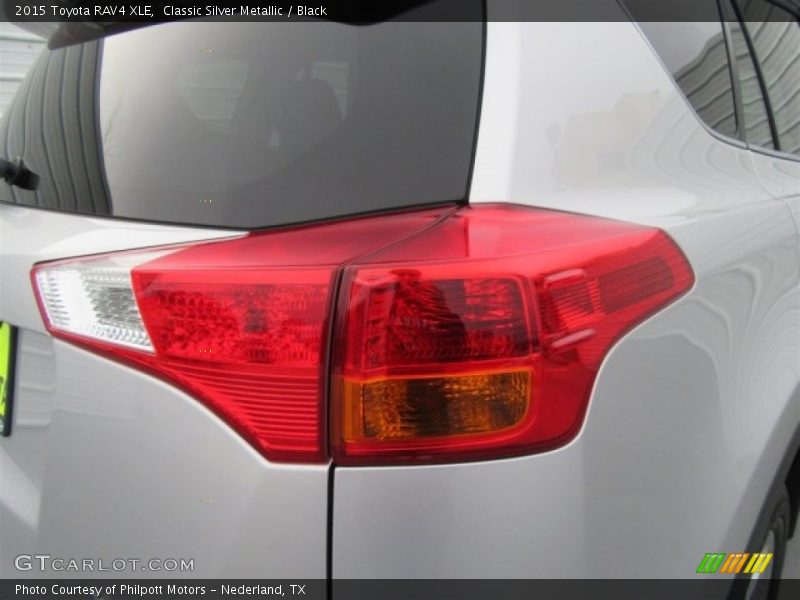 Classic Silver Metallic / Black 2015 Toyota RAV4 XLE