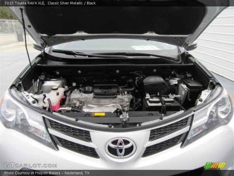 Classic Silver Metallic / Black 2015 Toyota RAV4 XLE