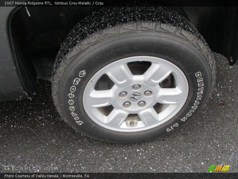 Nimbus Grey Metallic / Gray 2007 Honda Ridgeline RTL