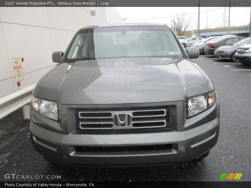Nimbus Grey Metallic / Gray 2007 Honda Ridgeline RTL