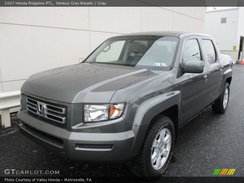 Nimbus Grey Metallic / Gray 2007 Honda Ridgeline RTL